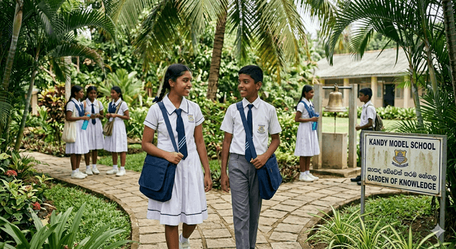 Students in classroom